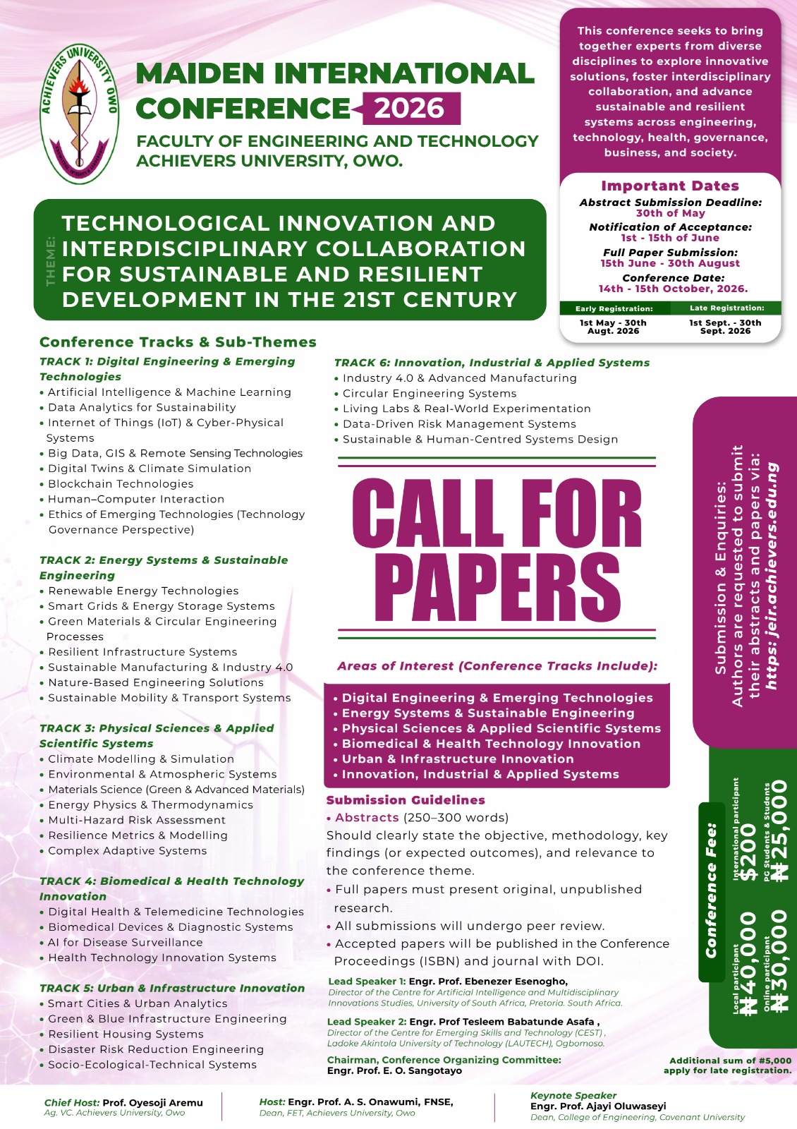 FET-Conference 2026 Call for Paper